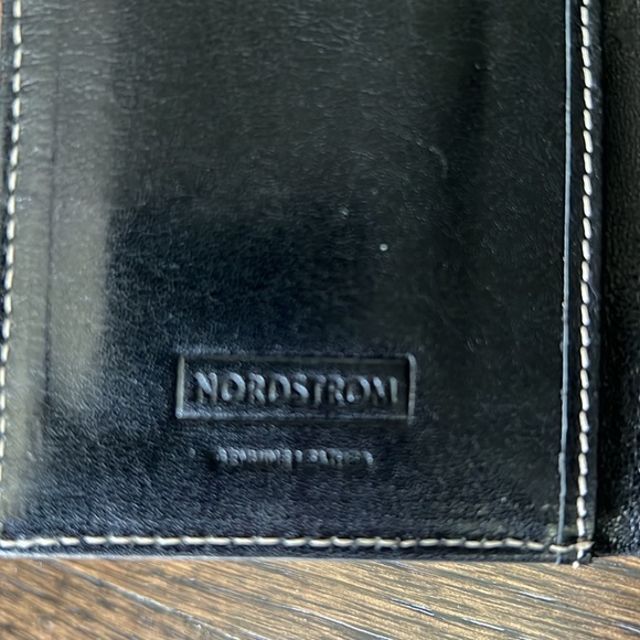 Nordstrom small leather wallets, lot of 2 - Picture 6 of 9